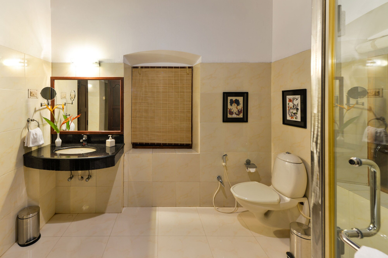 Bathroom, amã Stays & Trails, Ambika Vilas - Trivandrum, Thiruvananthapuram