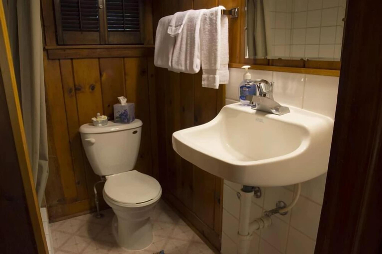 Bathroom 4, Riverside Point Resort, Hubbard