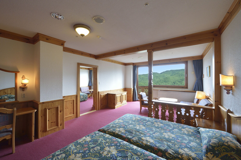 Bedroom 2, Hotel Grand Phenix Okushiga, Yamanouchi