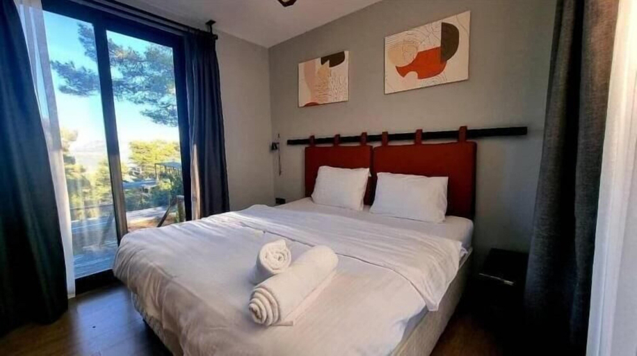 Bedroom 4, Hukoy Doga Oteli - Bungalov, Merkez
