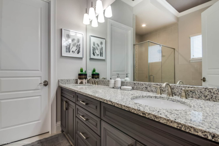 Bathroom 3, 7 Bdrmstheatergamermpoolmansion, Osceola