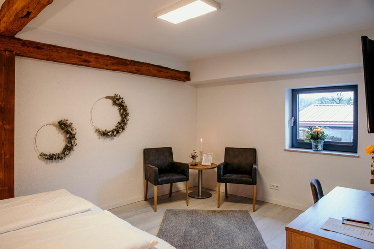 Bedroom 2, Landgasthof Krone, Heilbronn