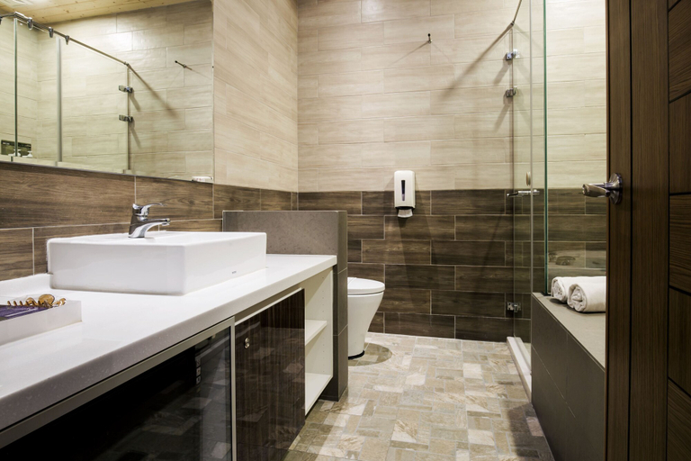 Bathroom 3, Duo Romance Motel Hualien, Hualien