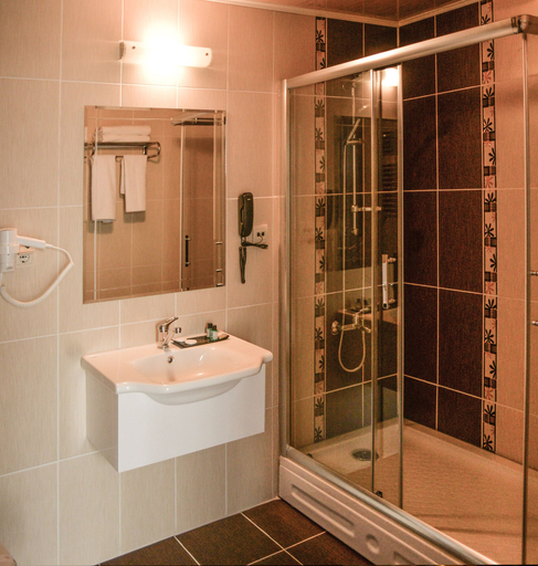 Bathroom, Hotel Neva, Merkez