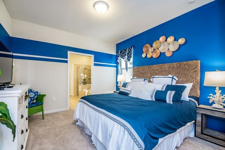 Bedroom 1, 7 Bdrm5.5 Bathvillagame Roomspa, Osceola
