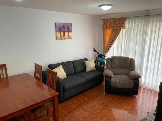Living room 4, Departamento con Vista al Parque en Algarrobo, San Antonio
