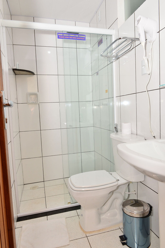 Bathroom 4, Sandis Mirante Hotel, Santarém