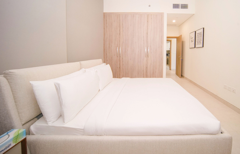 Bedroom 2, Business Bay 1BR Canal View Rooftop Pool - 360 vacation, Dubai