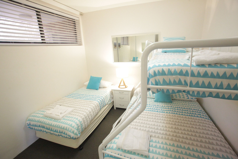 Bedroom 3, Beachfront Shoal Bay, Port Stephens