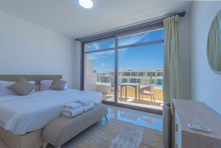 Bedroom 3, VESTA - Luxury APT - 2BR - Gcribs (II), Al-Ghurdaqah 2