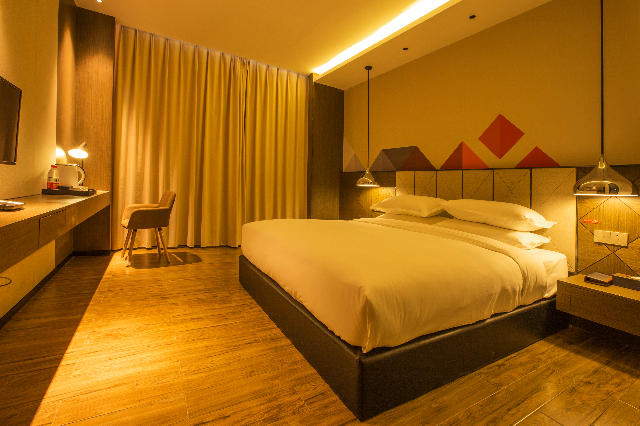 Bedroom 2, Borrman Hotel Huangshi Daye Qihao Garden, Huangshi