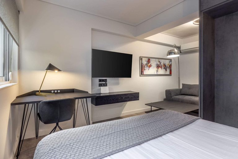 Living area 4, A Central Luxury apt. in Athens, Attica