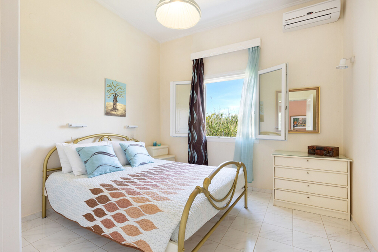 Bedroom 2, Villa Amorossa with Garden View & Shared Pool by Konnect, Roda Corfu, Ionian Islands