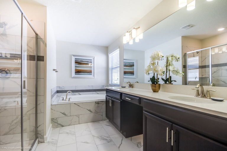 Bathroom 3, 6 Bedroom 5 Bathroom Vacation Home, Osceola