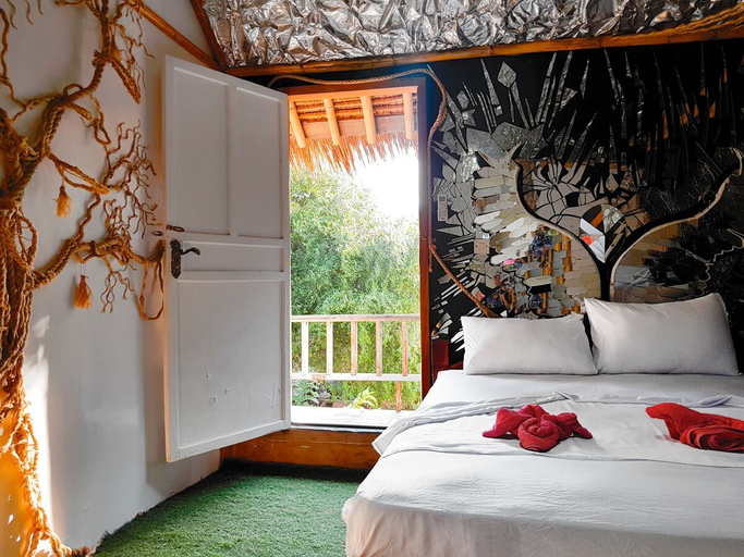 Bedroom 3, The Rabbit Tree - Hostel, Lombok