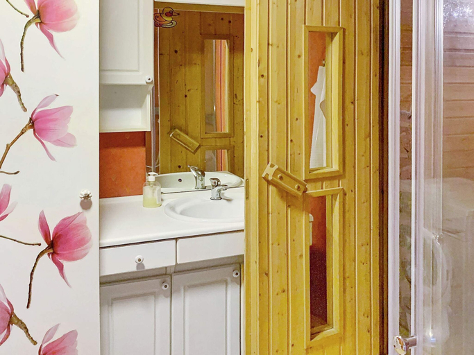 Bathroom, 4 Person Holiday Home in taø, Strand
