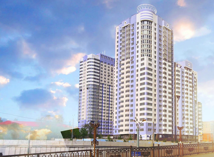 Exterior & Views, Riverside Spa Apartments, Chelyabinsk gorsovet