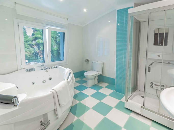 Bathroom 4, A Private Haven: Hera with Secluded Pool and Garden, Central Macedonia