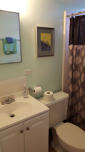 Bathroom, Renovated one bedroom 2 min to the beach, Honolulu