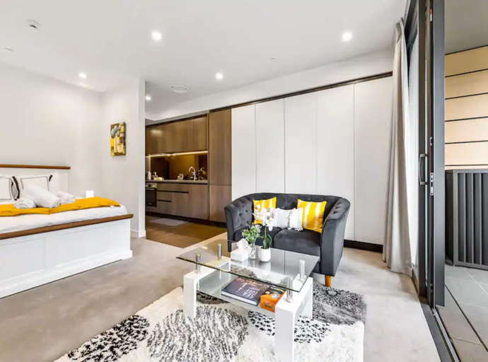 Bedroom 3, Wonderful Wynyard Quarter studio by Zodiak Stays, Waitakere