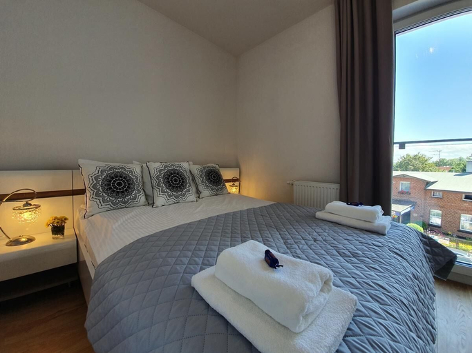 Bedroom 2, Apartament Sailor - 365PAM, Kołobrzeg
