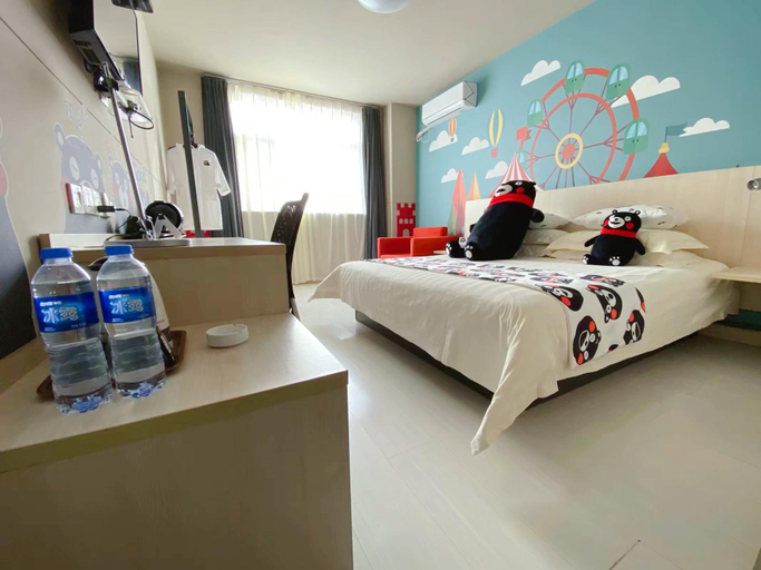 Bedroom 2, Jinjiang Inn Xuzhou Jinshanqiao Development Zone Dongshan Road, Xuzhou