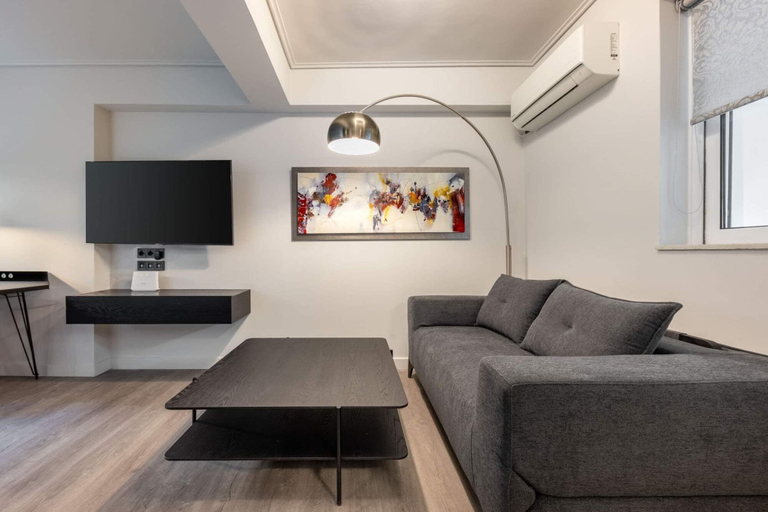 Living area 3, A Central Luxury apt. in Athens, Attica