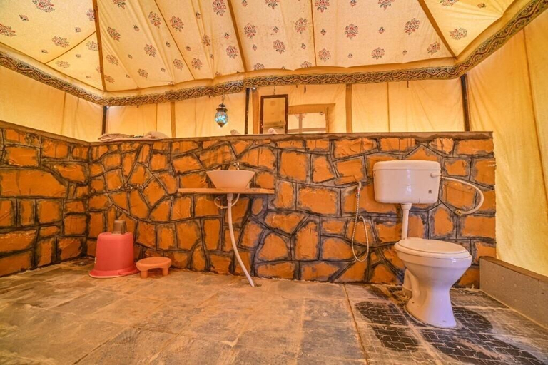 Bathroom 3, The Captain Desert Camp, Jaisalmer