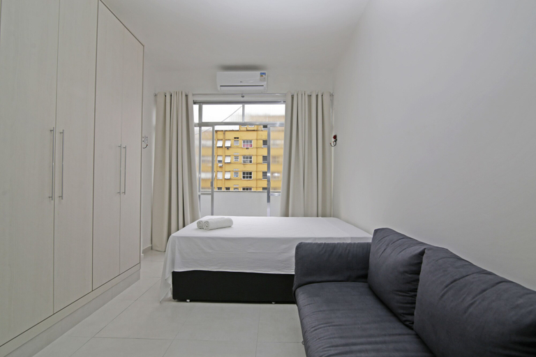 Bedroom 2, Rio Rentals 021- C066 Studio com maquina de lavar em Copacabana, Rio de Janeiro