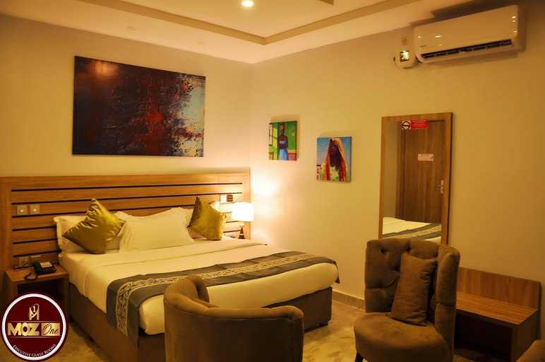 Bedroom 2, Moz One Executive Guest Rooms Hombori, AbujaMun