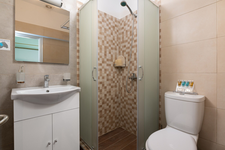 Bathroom 5, Marikas Deluxe Rooms, South Aegean