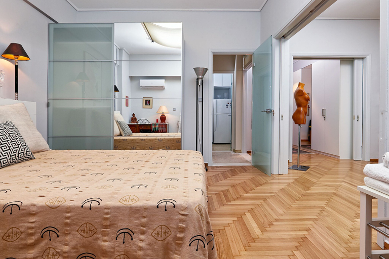 Bedroom 3, Central Kolonaki Apartment, Attica