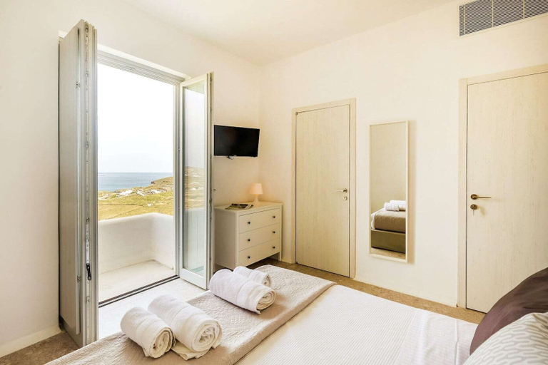 Bedroom 2, Cloud Nine Ftelia Villa Mykonos, South Aegean
