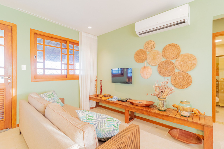 Living room 2, PF38 Apto 3 quartos -Village das Acácias, Mata de São João
