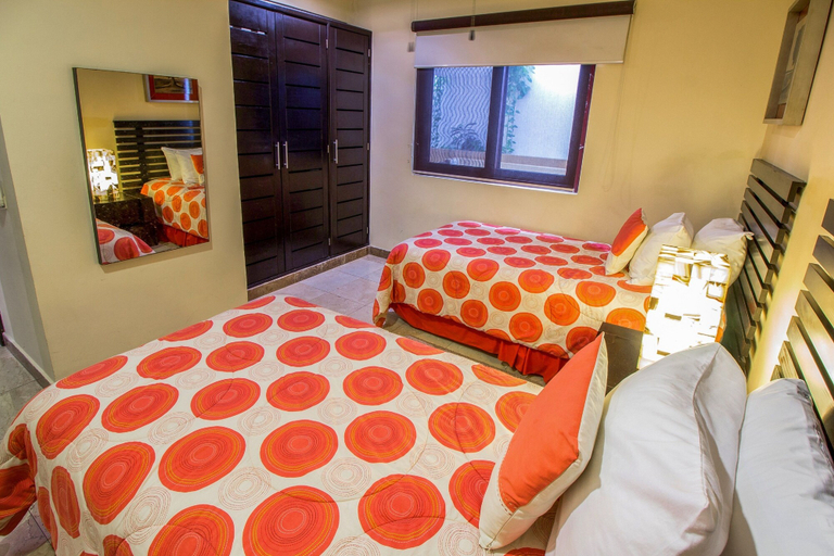 Bedroom 2, Ocean Front PH 3 bedrooms high floor at EL FARO by DPM, Cozumel