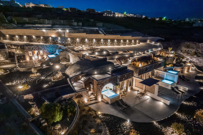 Exterior & Views 2, Luxe Efis Home Sea View 4 Villas & 4 Prive Hot Tub, South Aegean