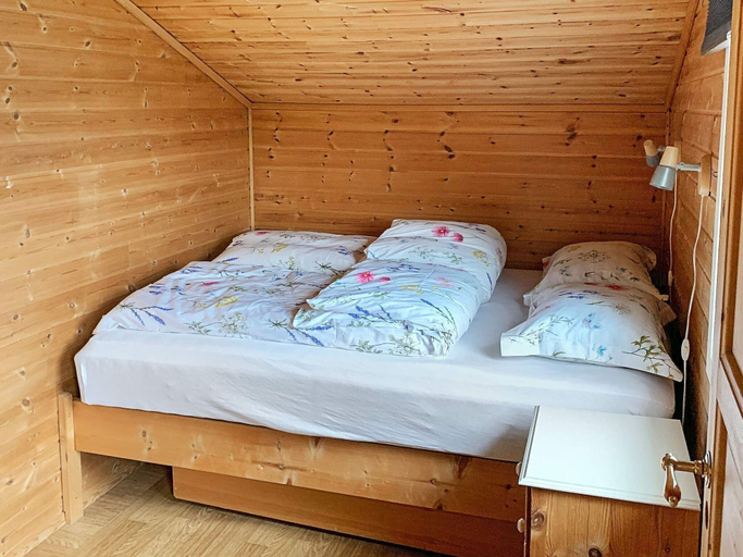 Bedroom, 4 Person Holiday Home in taø, Strand