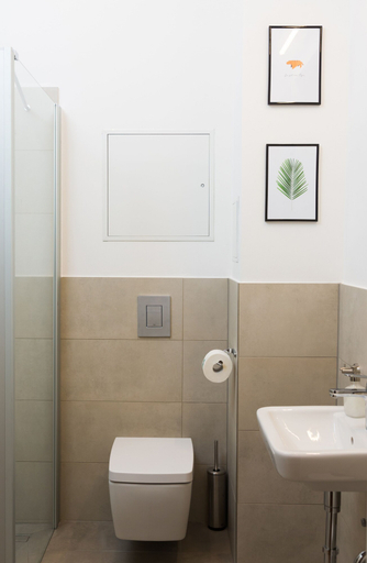 Bathroom 4, BENSIMON apartments Charlottenburg, Berlin