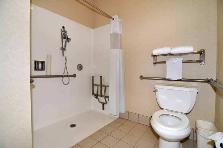 Bathroom 3, The Atrium Hotel, San Mateo