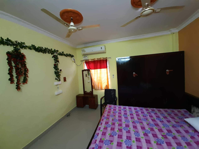 Bedroom 2, Venkateswara Stay Home, Krishna