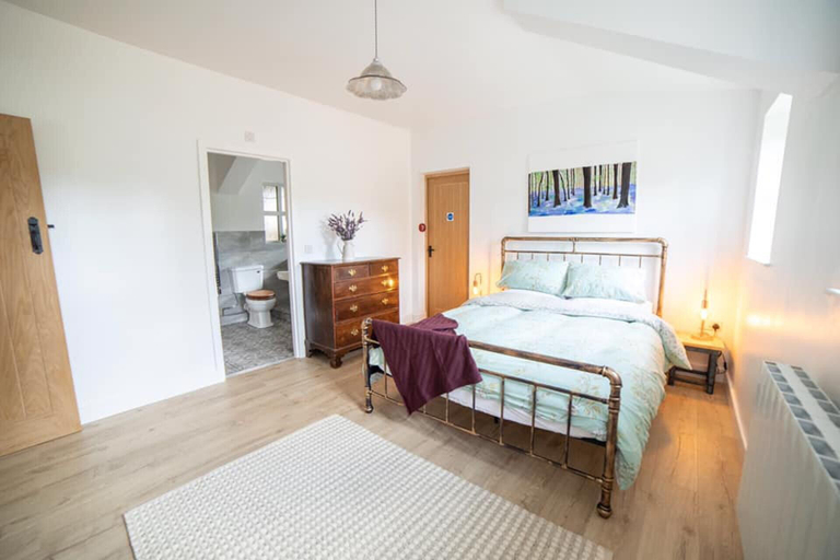 Bedroom, Lovely 1-bed Lodge in Drybrook, Gloucestershire