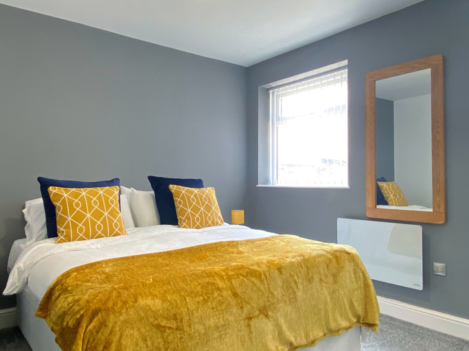 Bedroom 3, Mayfair Suite Sasco Apartments, Blackpool