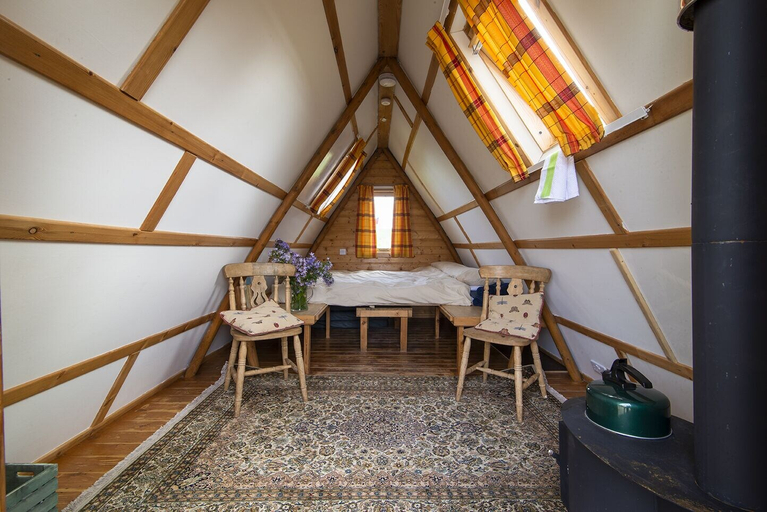 Bedroom 2, Shepherds Loch Glamping, Aberdeenshire
