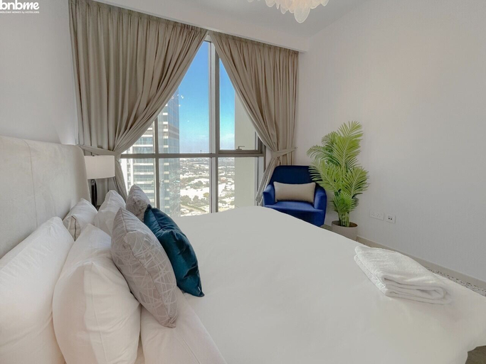 Bedroom 3, Skyscrapper Connected to DM by Bnbmehomes, Dubai