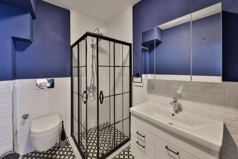 Bathroom 4, Yaz Apart Hotel, Kaş