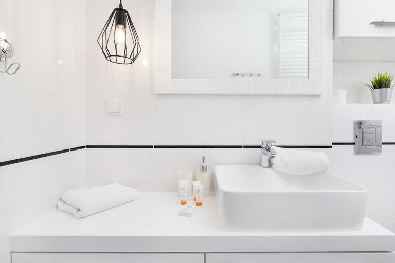Bathroom 2, Apartment JR Rest&fun by Renters, Gdańsk City
