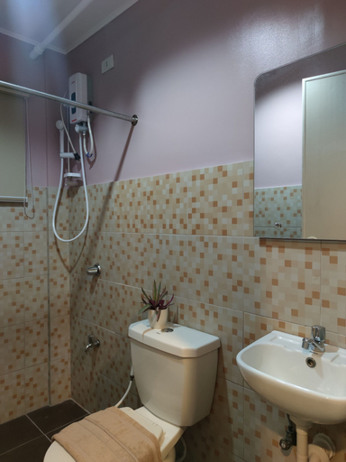 Bathroom 3, Glory Hotel Cubao, Quezon City