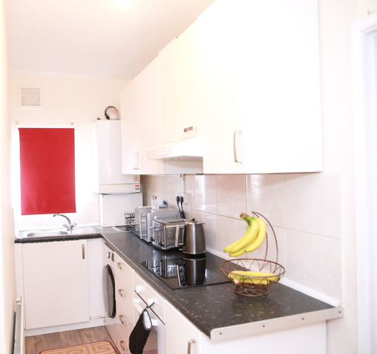 Private kitchen 3, Canning Town Cozy one Bedroom Apartment, London