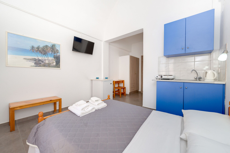 Bedroom 3, Andreas Studio Perissa in Santorini, South Aegean