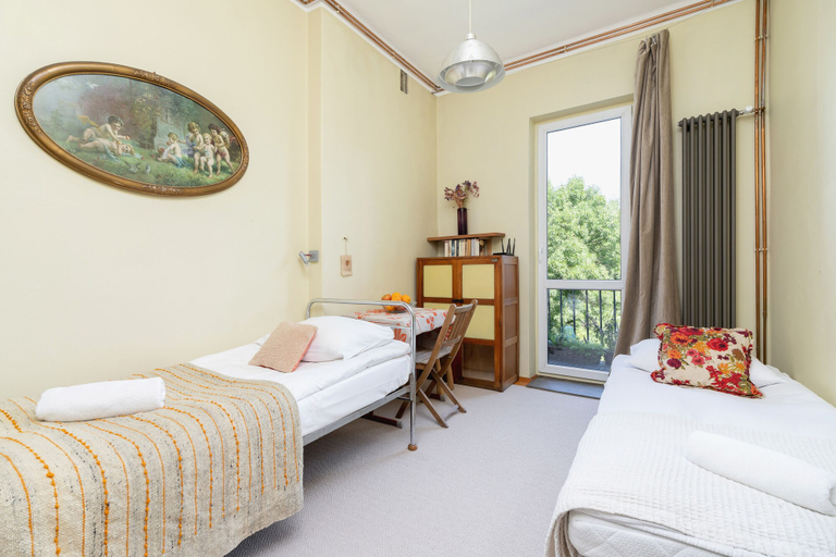 Bedroom 3, Retro Apartment Skawinska by Renters, Kraków City